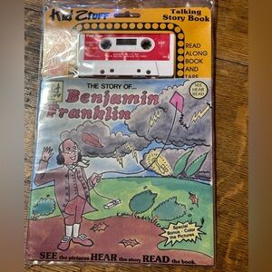 Talking Story Book Ben Franklin NEW cassette and book‎
